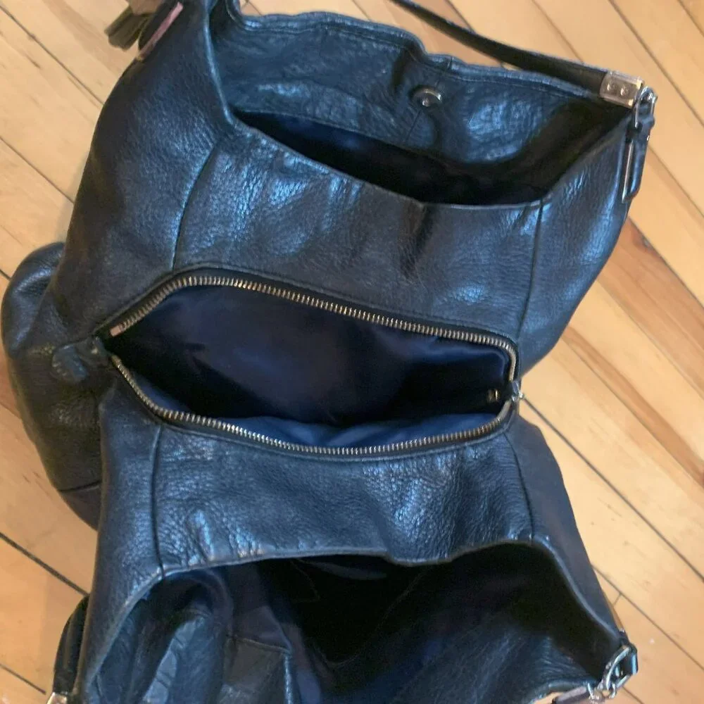 Black Coach Purse - Picture 2 of 8